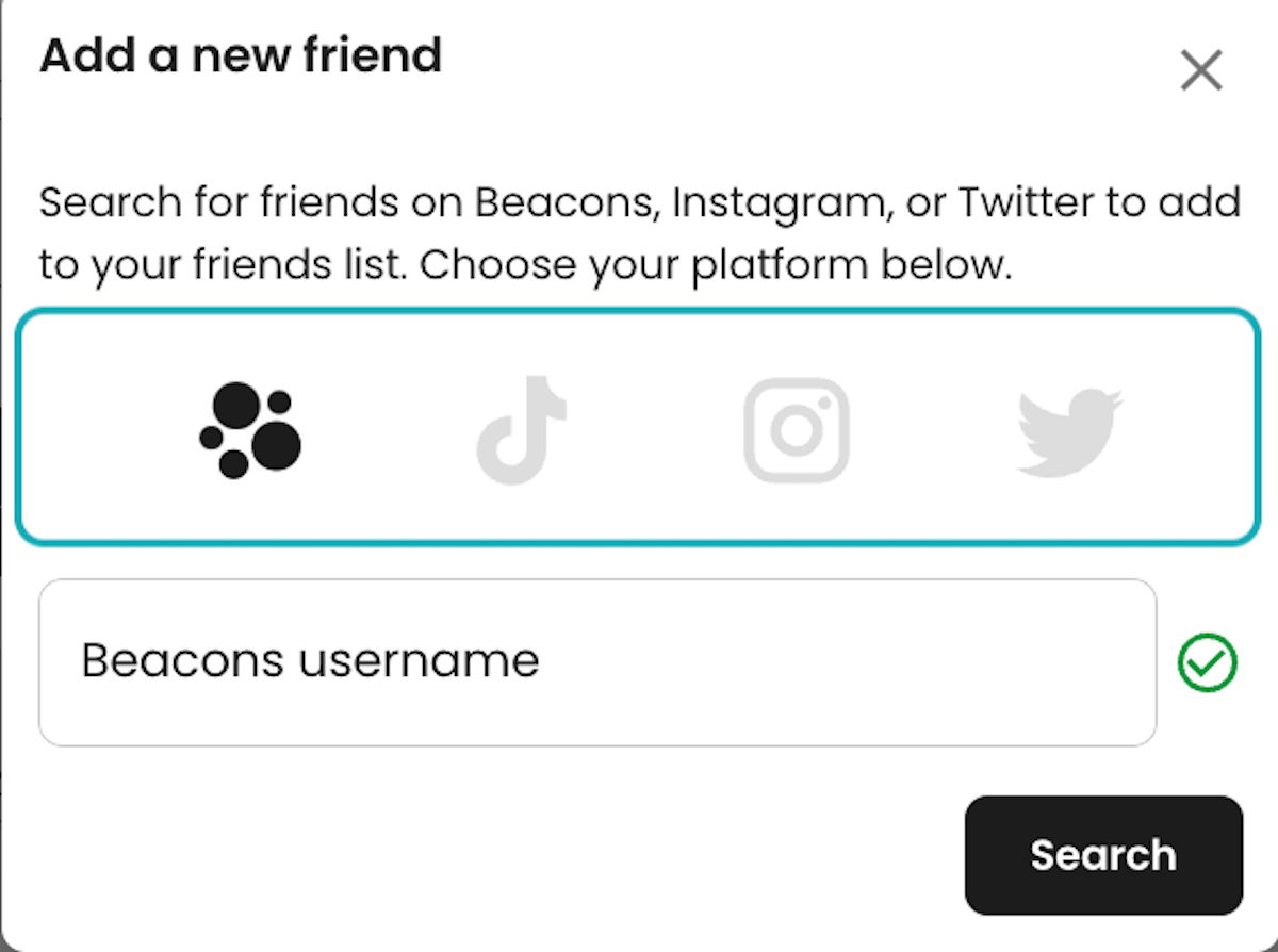 Click on dialog