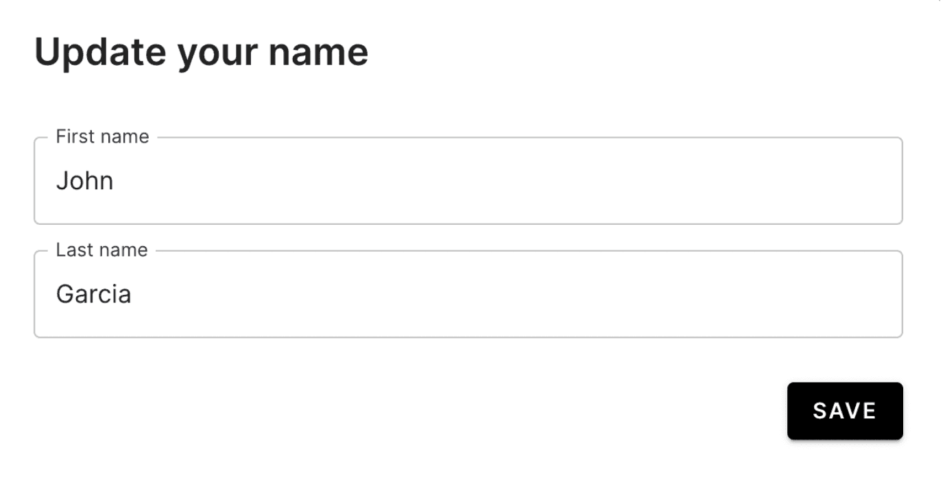 How to manage your user settings