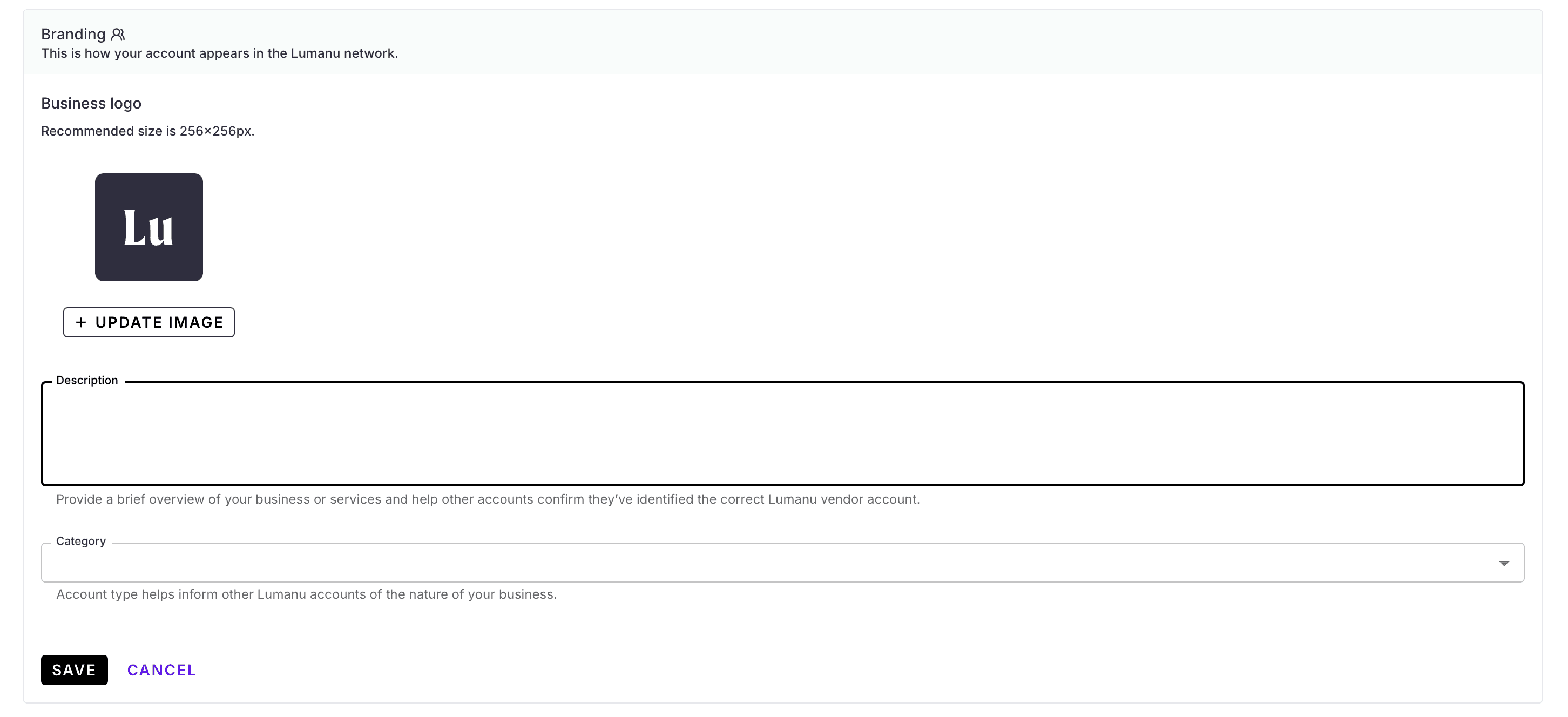How to Manage Your Vendor Account Branding