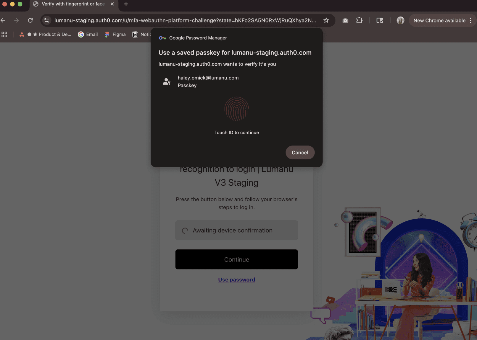 How to enable Passkey sign-in