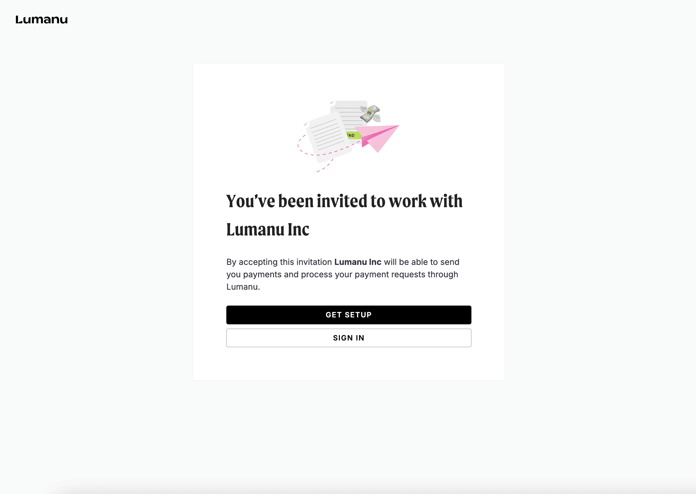 The vendor onboarding experience
