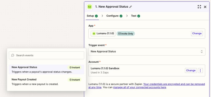 How to integrate Copper with Lumanu using Zapier