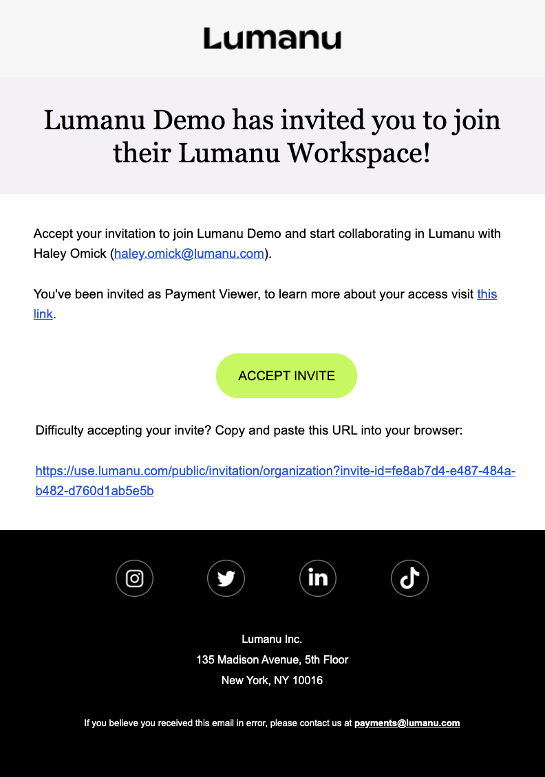 Adding Team Members to Your Workspace