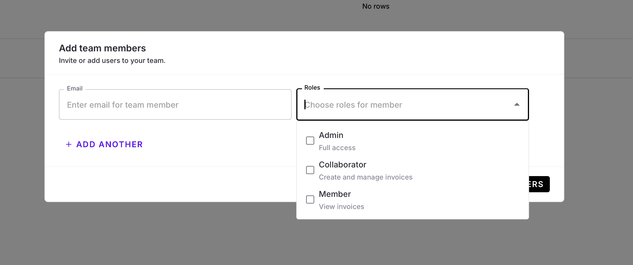Adding Team Members to Your Workspace