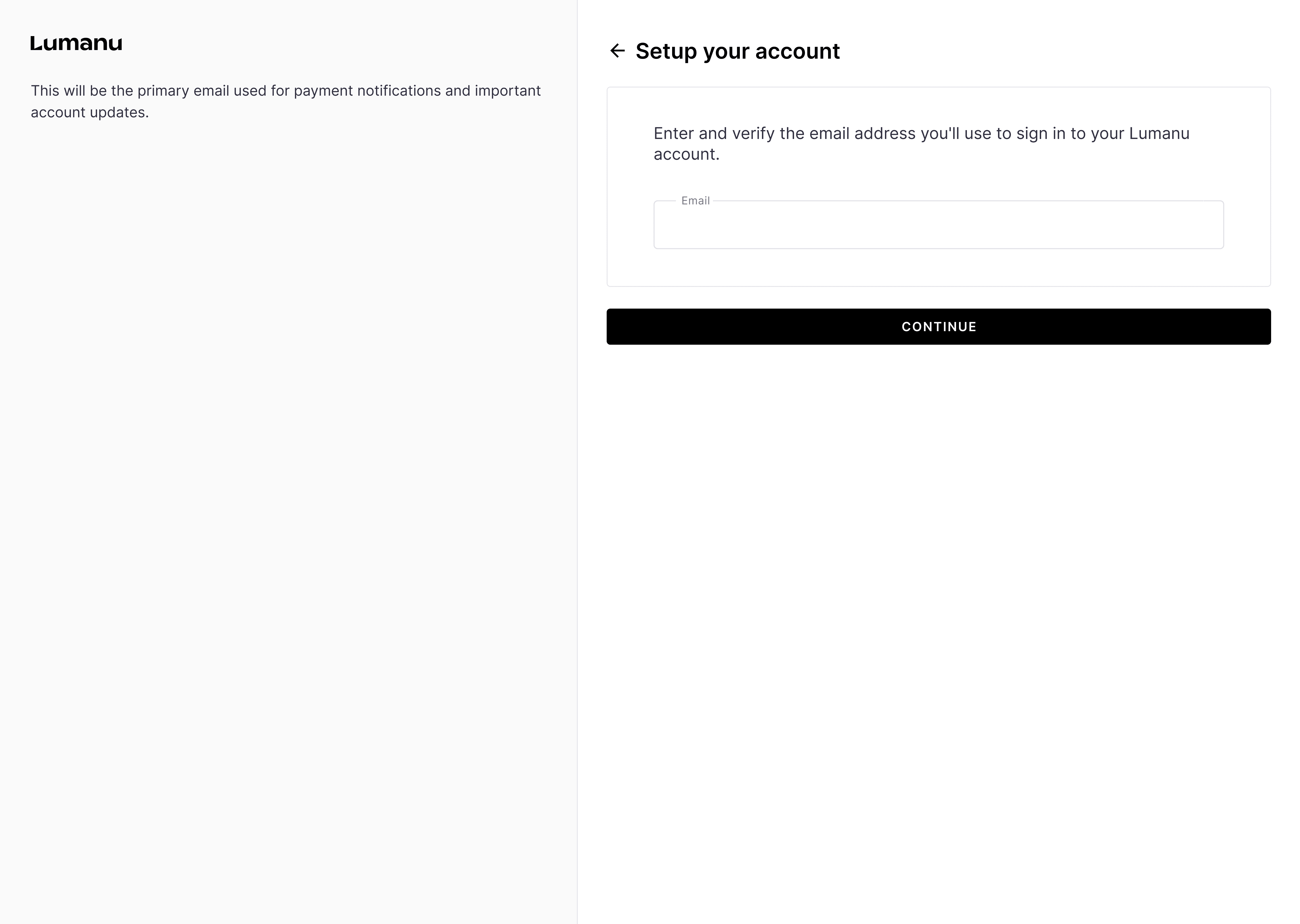 Onboarding process for U.S. based vendors