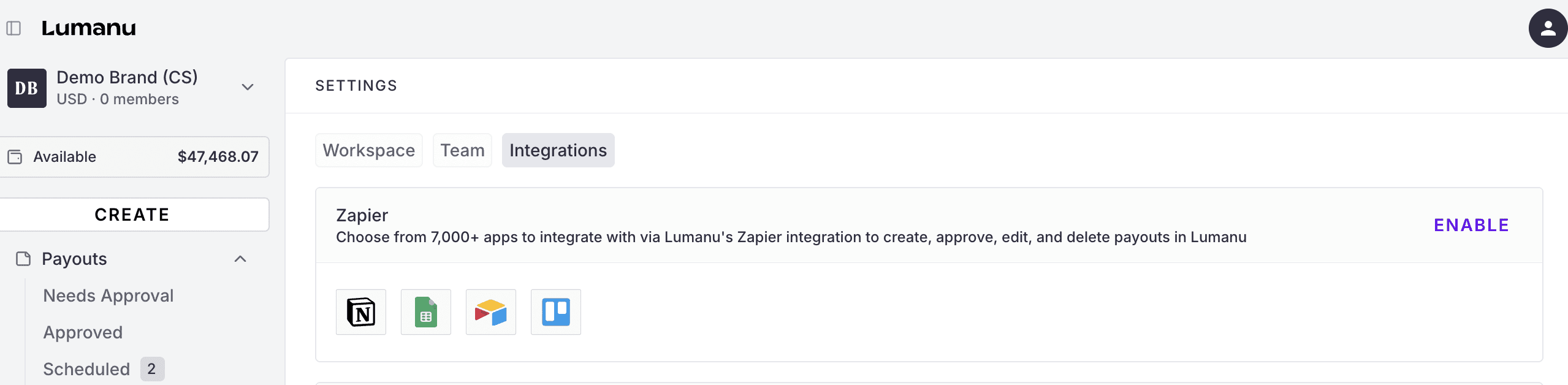 How to integrate Copper with Lumanu using Zapier