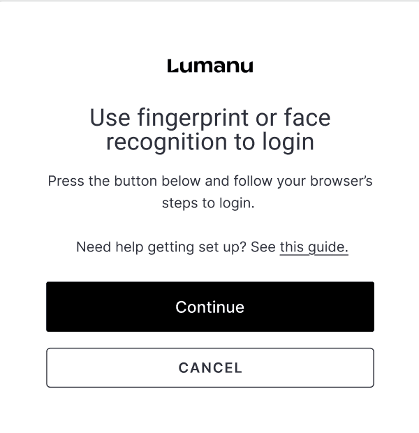 How to enable Passkey sign-in