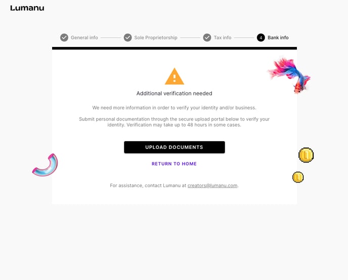 How to open a Lumanu Bank Account